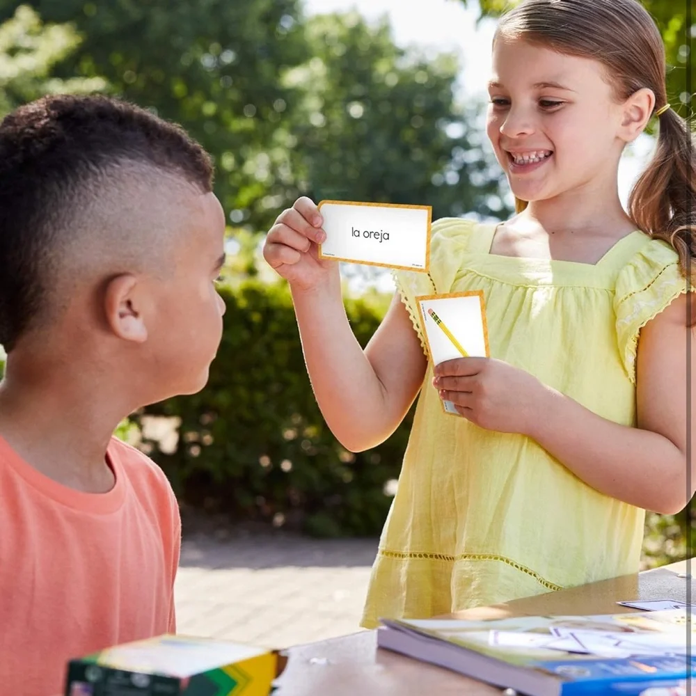 Carson Dellosa 104 Spanish Flash Cards for Kids